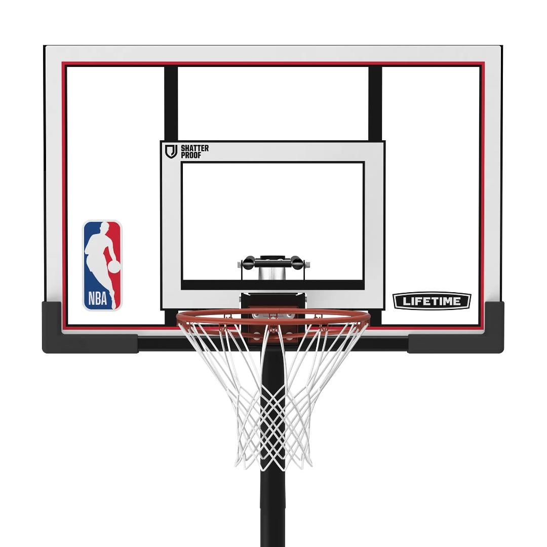 חישוק Slam-It ומנגנון Speed Shift בדגם Lifetime NBA 48