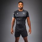 ראשגארד קצר Venum x Roger Gracie Academy Short Sleeve Rashguard - Black