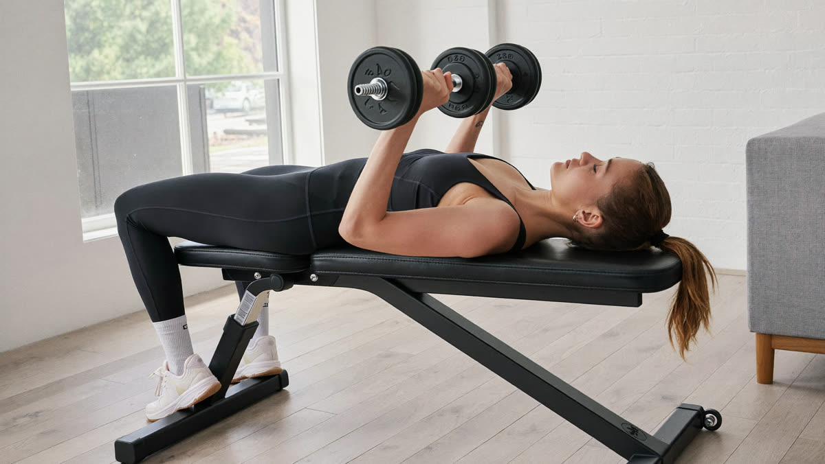איך לבנות שריר עם משקולות קלות: מדריך המתח הרציף לאימון ביתי